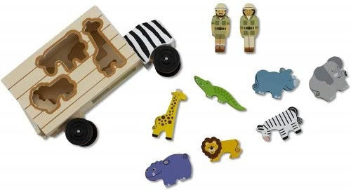 Melissa & Doug Φορτηγό Διάσωσης Ζώων Φορτηγό