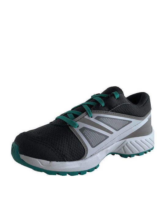 Sense Cswp Waterproof Kids Sports Shoes Running with Laces Black