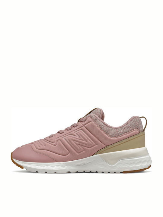 Fresh Foam 515 Youth Αθλητικά Παιδικά Παπούτσια Running με Κορδόνια Ροζ