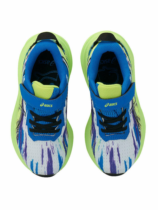 Pre Noosa 13 Kids Sports Shoes Running with Hoop & Loop Closure Blue