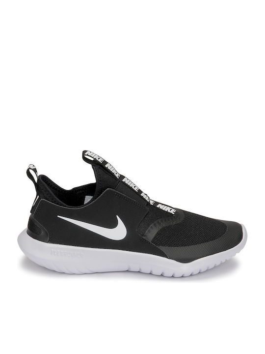 Flex Runner GS Αθλητικά Παιδικά Παπούτσια Running Slip-On Μαύρα