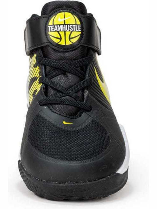 Hustle Team Hustle D 9 Kids Sports Shoes Basketball with Laces Black