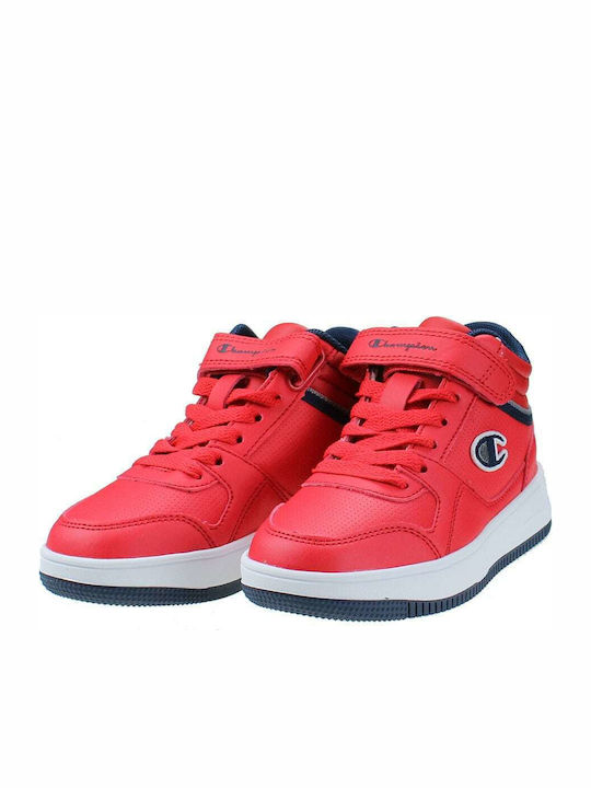 Mid Cut Shoe Rebound Vintage Mid B Ps Kids Basketball Shoes Red