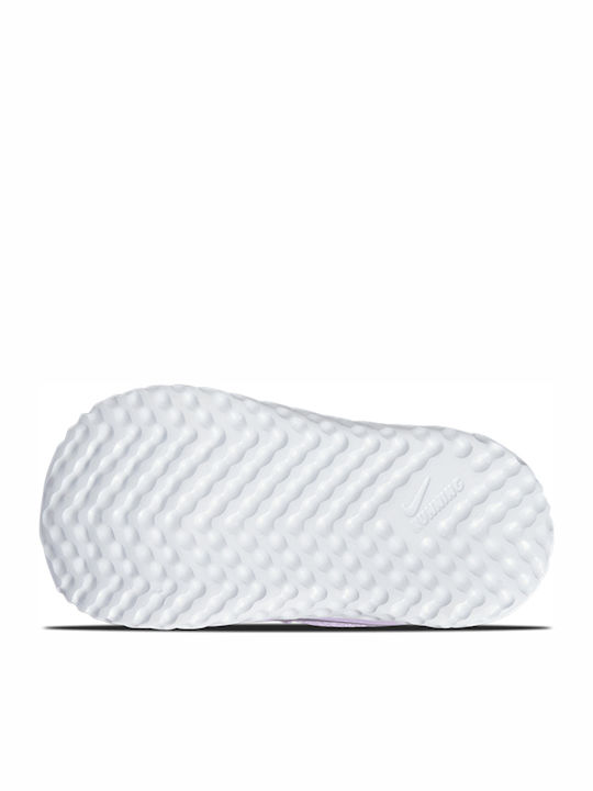 Revolution 5 Αθλητικά Παιδικά Παπούτσια Running με Σκρατς Lilac / Dark Smoke Grey / White / Metallic Silver