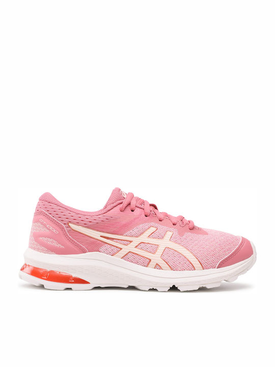 GT-1000 Αθλητικά Παιδικά Παπούτσια Running με Κορδόνια Ροζ