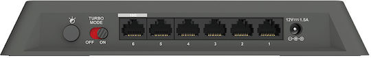 D-Link DMS-106XT Unmanaged L2 Switch με 6 Θύρες Ethernet
