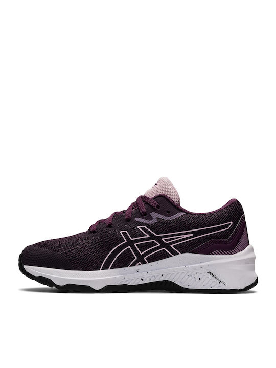 GT-1000 11 GS Kids Sports Shoes Running with Laces Purple