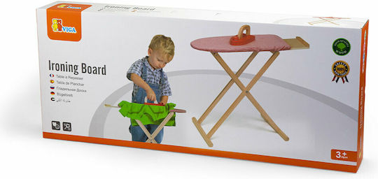 Viga Toys Wooden Ironing Board with Iron for 3+ Years 61 cm