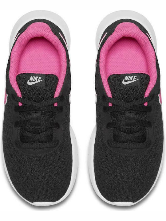 Tanjun Tanjun PS Kids Sports Shoes Running with Laces Black / Hyper Pink / White