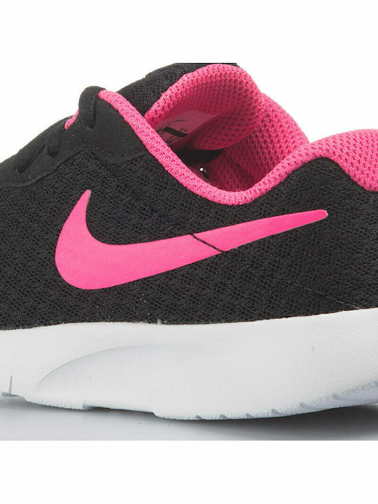 Tanjun Tanjun PS Kids Sports Shoes Running with Laces Black / Hyper Pink / White
