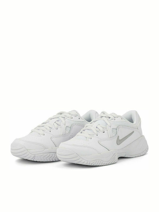 Court Court Lite 2 Kids Sports Shoes Tennis with Laces White