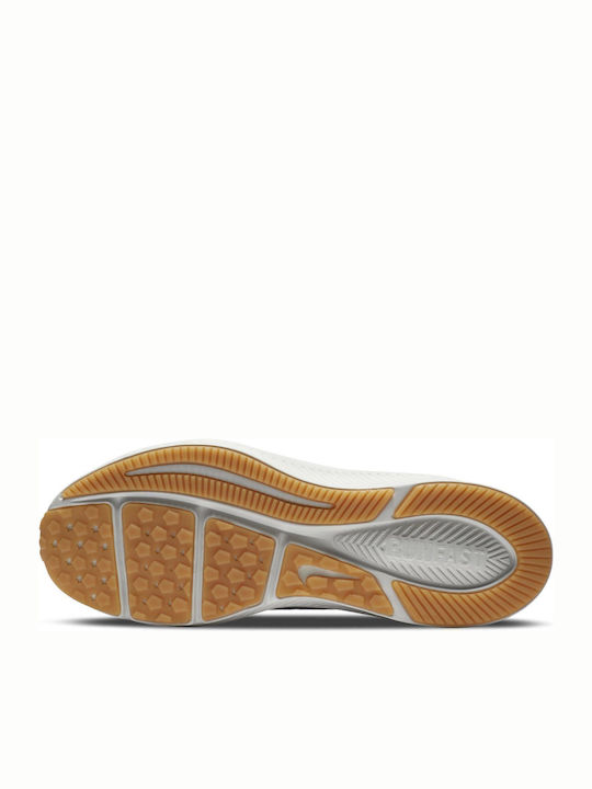 Varsity Leather GS Kids Sports Shoes Running with Laces White