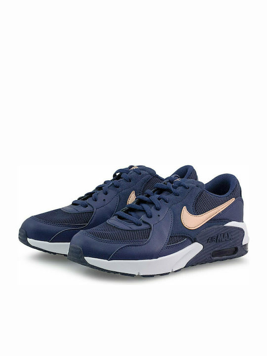 Air Max Excee GS Kinder Sneakers Midnight Navy / Metallic Red / Bronze / White