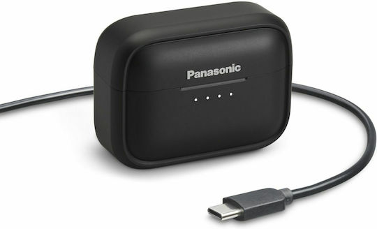 Panasonic RZ-B210W In-ear Bluetooth Handsfree Earphones with Sweat Resistance and Charging Case Black