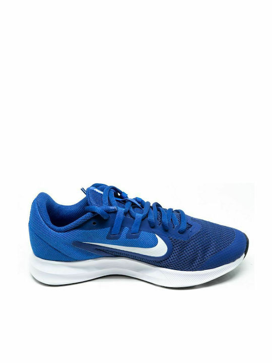 Downshifter 9 Αθλητικά Παιδικά Παπούτσια Running με Κορδόνια Deep Royal Blue / White