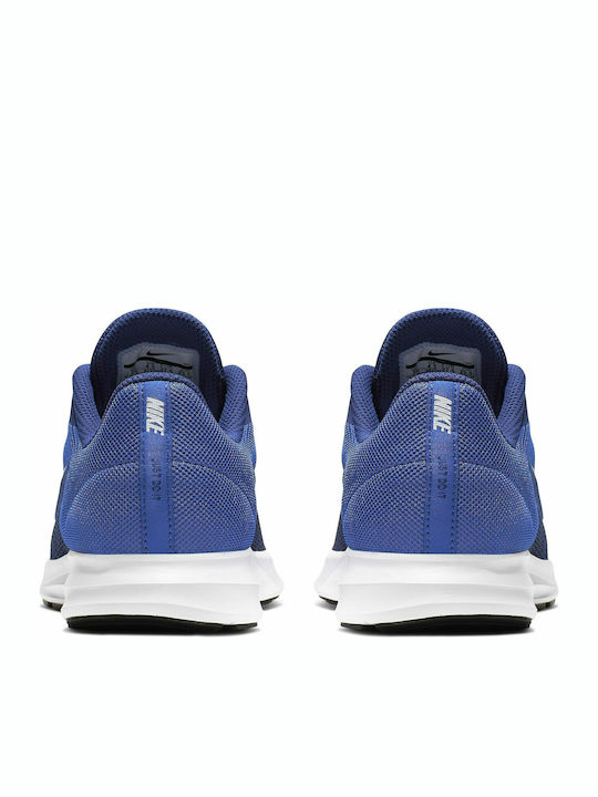 Downshifter 9 Αθλητικά Παιδικά Παπούτσια Running με Κορδόνια Deep Royal Blue / White