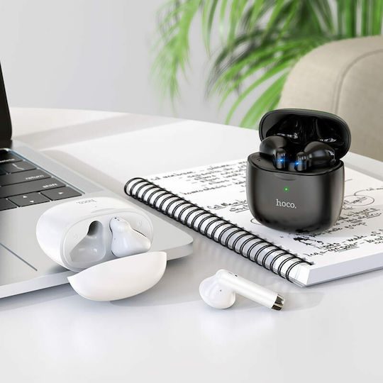 Hoco ES56 Scout Earbud Bluetooth Handsfree Earphones with Charging Case White
