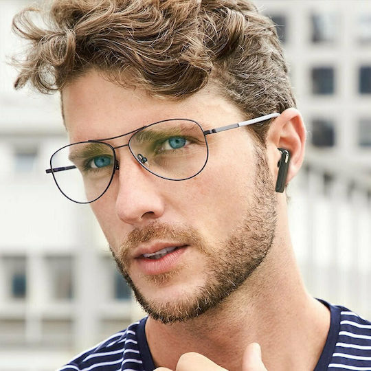 Tronsmart Onyx Ace Слушалка за ухо Bluetooth Handsfree Безжични слушалки с Калъф за Зареждане Бяа