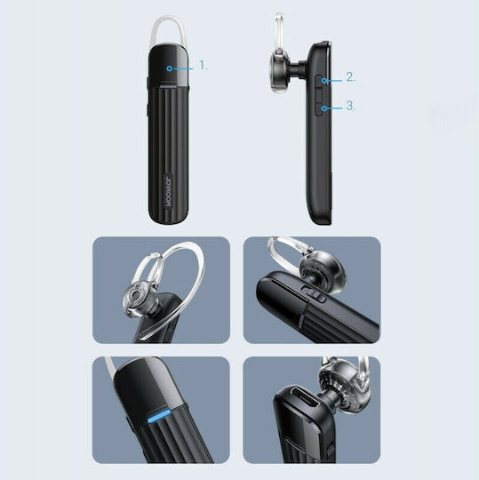 Joyroom JR-B01 Earbud Bluetooth хендсфри Слушалка Черен