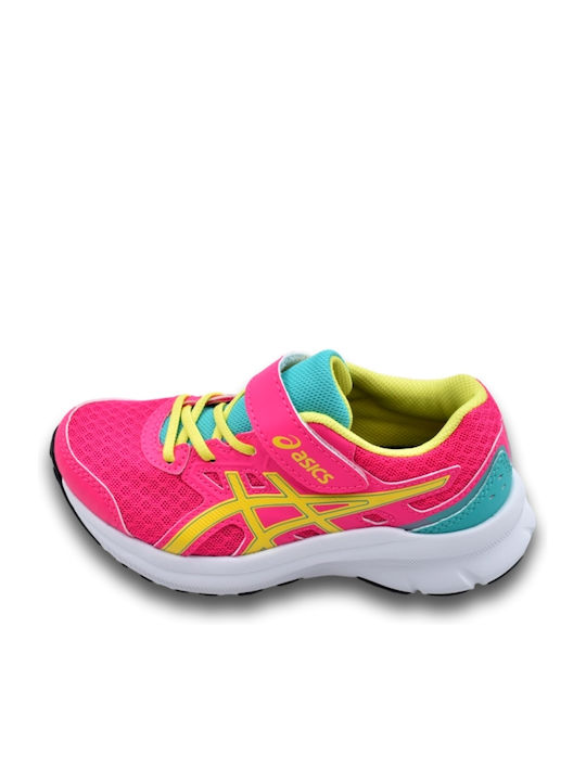 Jolt 3 Kids Sports Shoes Running with Hoop & Loop Closure Fuchsia