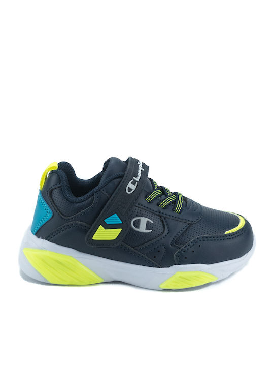Wave Kids Sneakers with Scratch & Lights Blue