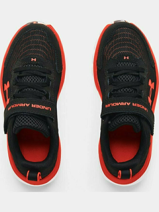 Assert 9 Αθλητικά Παιδικά Παπούτσια Running με Σκρατς Μαύρα