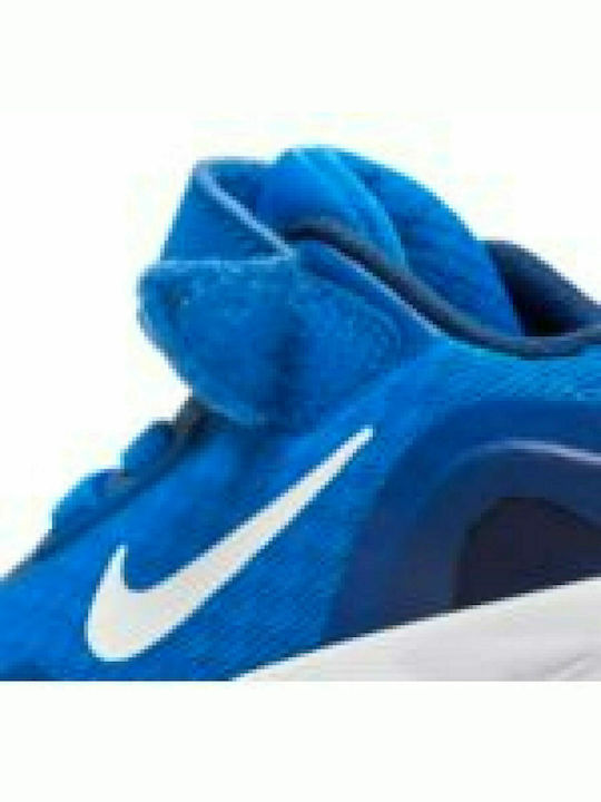 Wearallday Td Kids Sports Shoes Running with Hoop & Loop Closure Blue