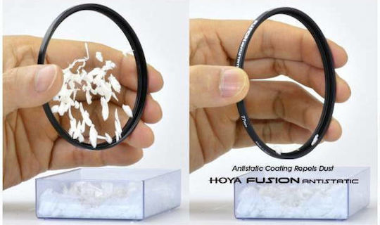 Hoya Fusion Antistatic Lens Filter PRO Diameter 55mm with MC Coating for Photography Lenses