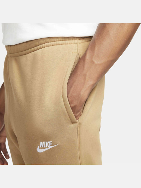 Sportswear Club Sweatpants with Elastic Dark Driftwood