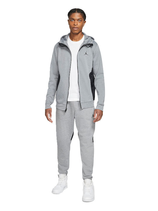 Dri-Fit Sweatshirt with Hood Gray