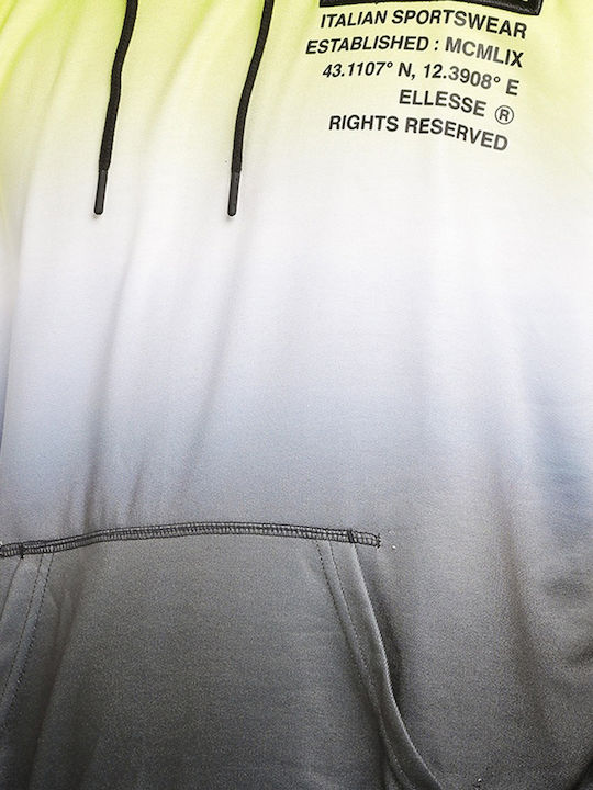 Spray Fade Oh Hoody Φούτερ με Κουκούλα Yellow / Black