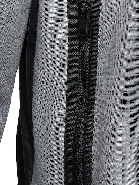 Dri-Fit Sweatshirt with Hood Gray