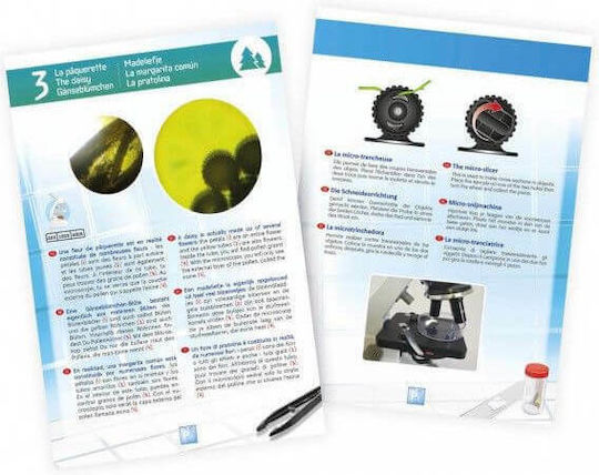 Buki Μικροσκόπιο με 50 Πειράματα Microscope for 8+ years old Years Old
