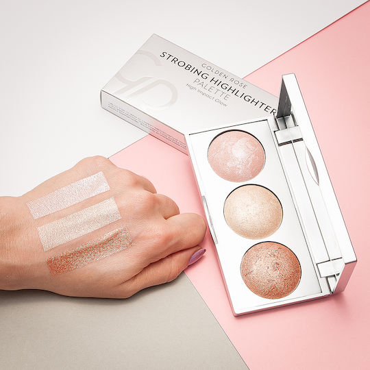 Golden Rose Strobing Highlighter Palette 8gr