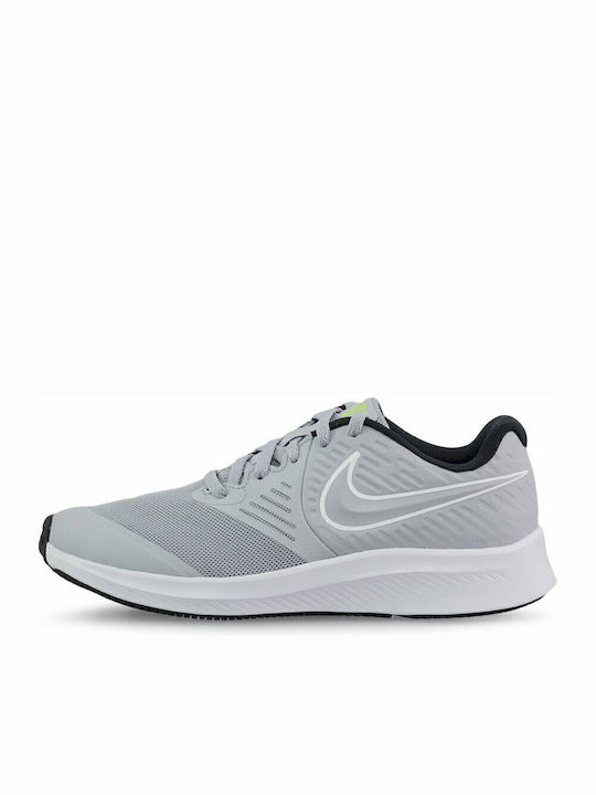 Star Runner 2 GS Αθλητικά Παιδικά Παπούτσια Running με Κορδόνια Γκρι