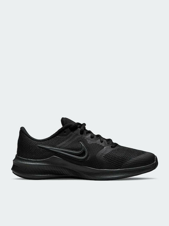 Downshifter 11 Αθλητικά Παιδικά Παπούτσια Running με Κορδόνια Black / Dark Smoke Grey
