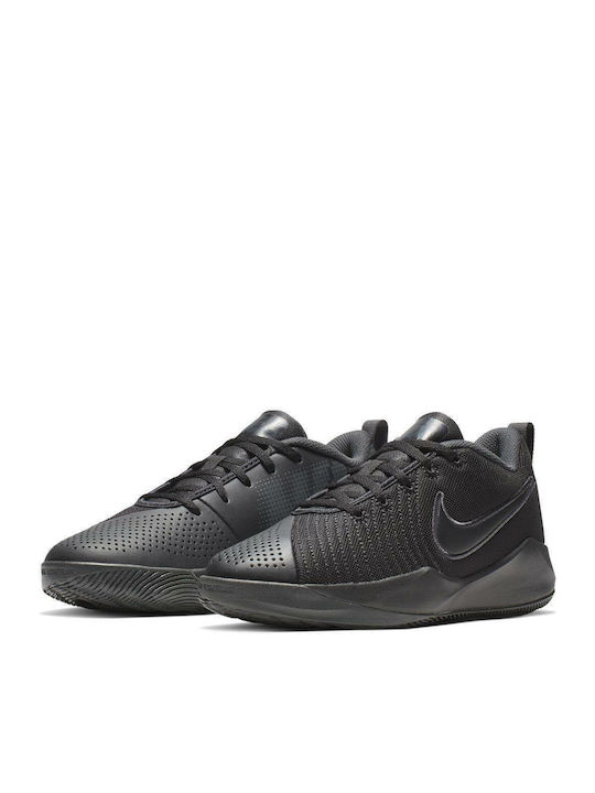 Team Hustle Quick 2 Αθλητικά Παιδικά Παπούτσια Running με Κορδόνια Black / Anthracite / Volt