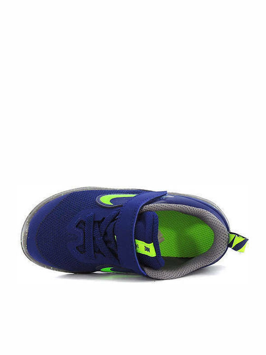 Downshifter Downshifter 9 Kids Sports Shoes Running with Hoop & Loop Closure Blue