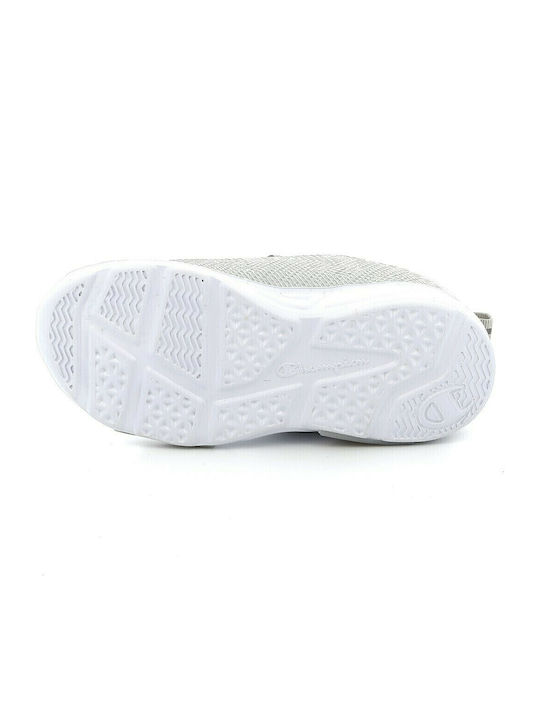 Wave Παιδικά Sneakers με Σκρατς & Φωτάκια Γκρι