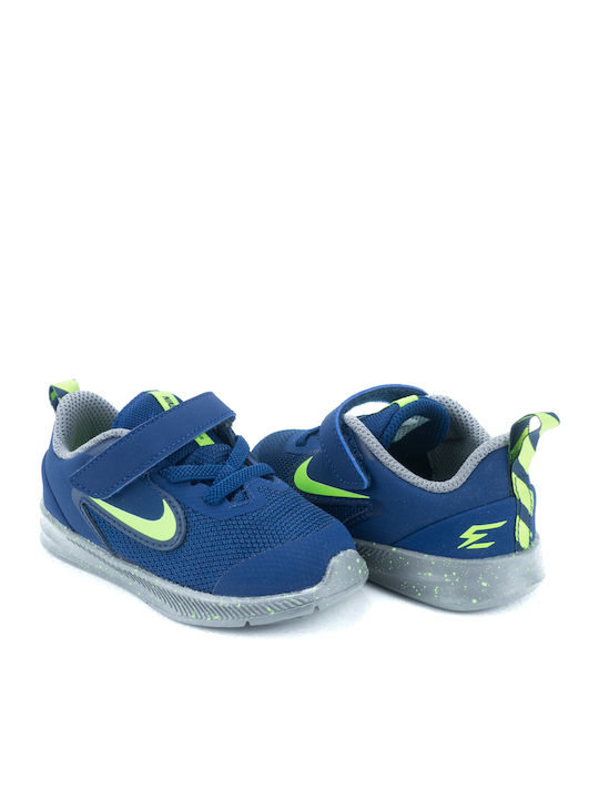 Downshifter Downshifter 9 Kids Sports Shoes Running with Hoop & Loop Closure Blue