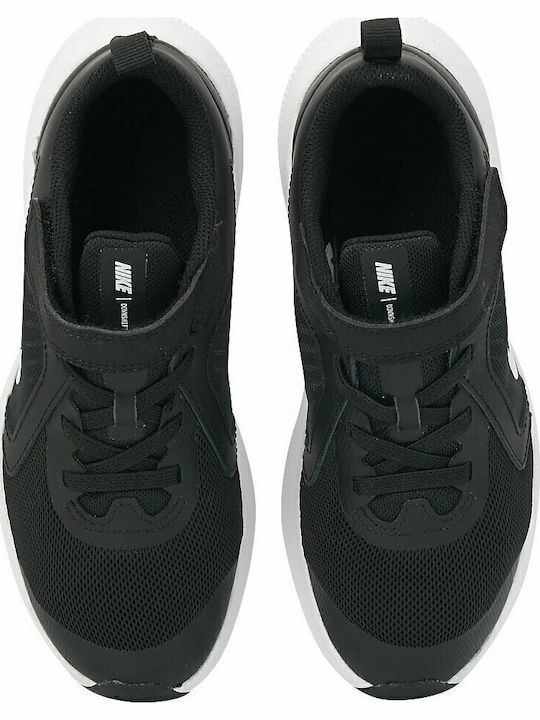 Downshifter Downshifter 10 Kids Sports Shoes Running with Hoop & Loop Closure Black