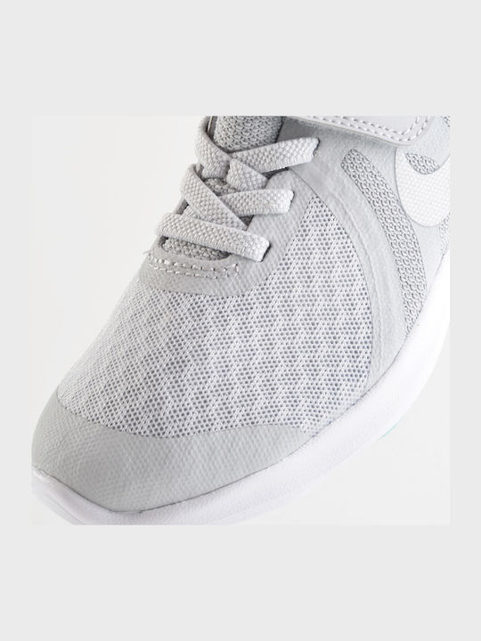 Revolution Revolution 4 PS Kids Sports Shoes Running with Hoop & Loop Closure Gray
