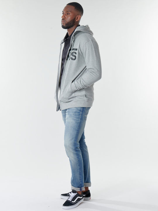 Classic Zip II Sweatshirt mit Kapuze Heather Grey