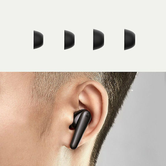Ugreen HiTune T1 In-ear Bluetooth Handsfree Ακουστικά με Θήκη Φόρτισης Μαύρα