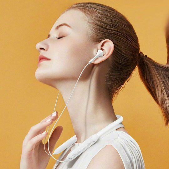 Dudao U5B In-ear Bluetooth Handsfree Ακουστικά Λευκά