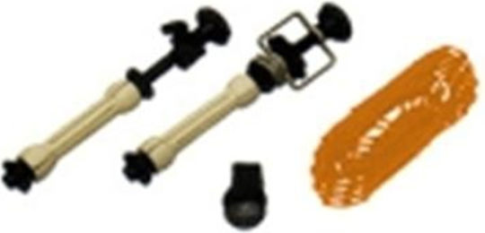 Walimex Background Expan + Chain & Weight Stand for Studio Orange