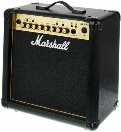 Marshall MG15GFX Combo Amplifier for Electric Guitar 1 x 8" 15W Black