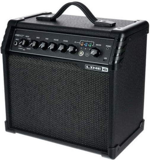 Line 6 Spider V 20 MkII Combo Ενισχυτής Ηλεκτρικής Κιθάρας 1 x 8" 20W Μαύρος