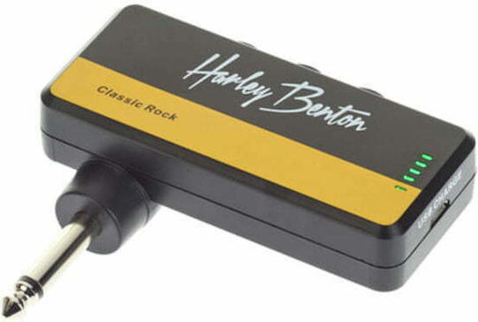 Harley Benton Rockplug Classic Rock Mini Ενισχυτής Ηλεκτρικής Κιθάρας Μαύρος
