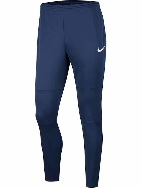 Park 20 Sweatpants Dri-Fit Glossy without Elastic Blue
